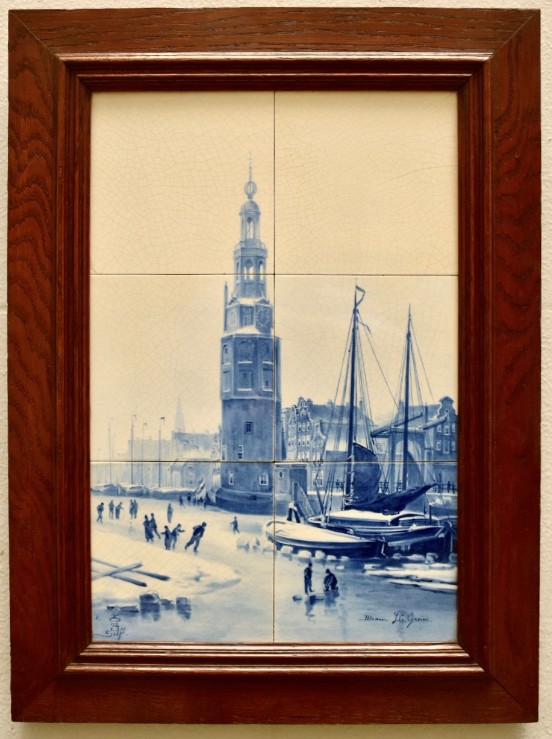 van arum Jr. tegeltableau